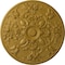 Ekena Millwork Baile Ceiling Medallion (Fits Canopies up to 6"), Hand-Painted Pharaohs Gold, 31 1/4"OD x 2 1/4"P CM31BAPGS - alternate 1